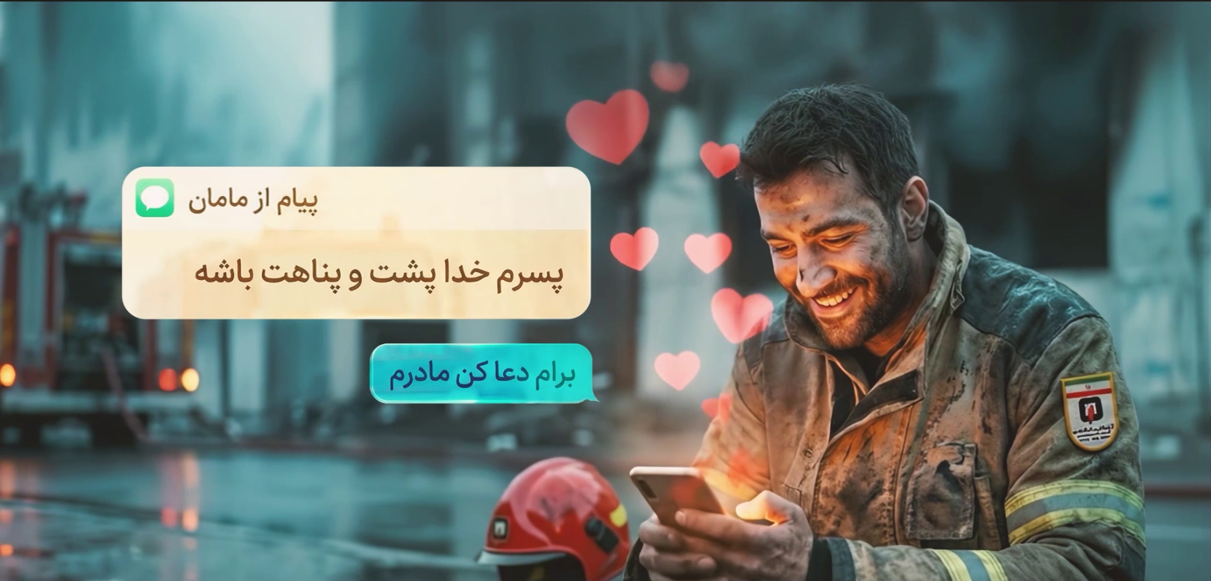 پوستر موشن | خوش به حال من که تو مادرمی